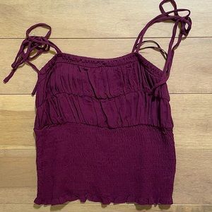 Kendall & Kylie Tie Strap Tank Top